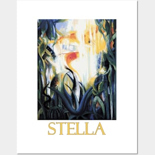 Aquatic Life (Goldfish) by Joseph Stella Posters and Art